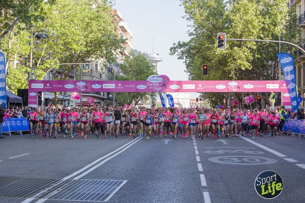 Cabeza de la Carrera de la Mujer de Madrid 2018