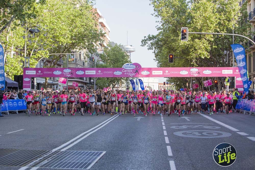 Cabeza de la Carrera de la Mujer de Madrid 2018