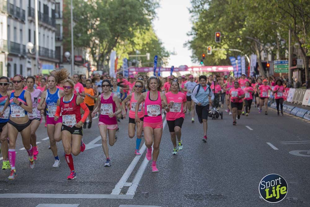 Cabeza de la Carrera de la Mujer de Madrid 2018