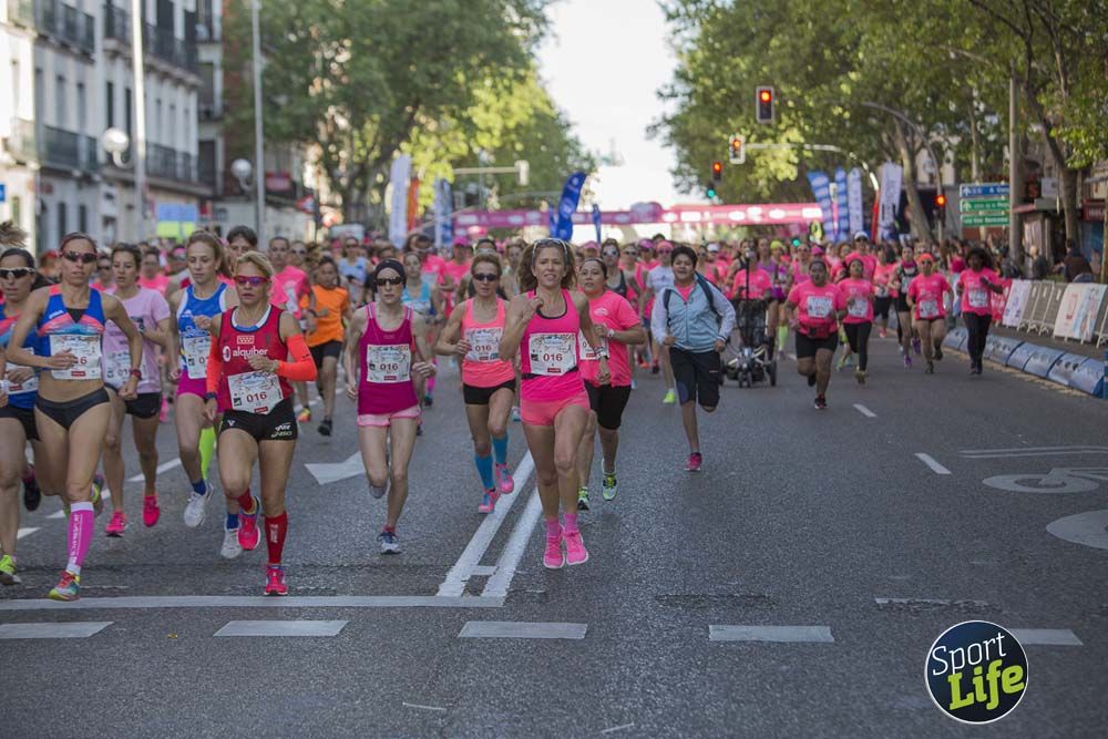Cabeza de la Carrera de la Mujer de Madrid 2018