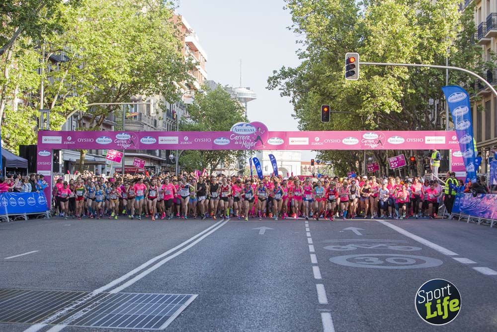 Cabeza de la Carrera de la Mujer de Madrid 2018