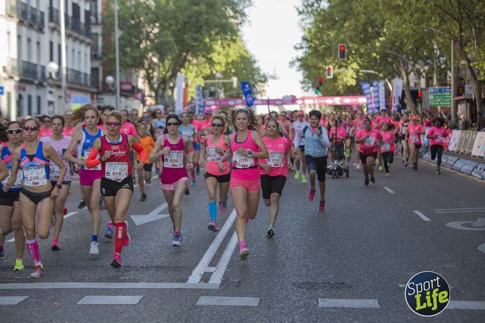 Cabeza de la Carrera de la Mujer de Madrid 2018