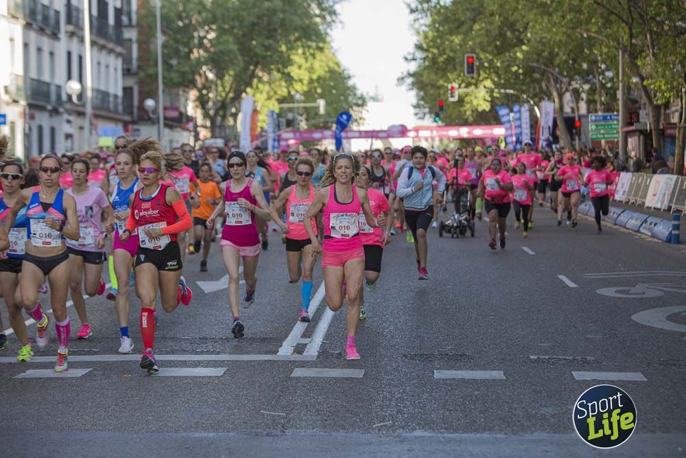 Cabeza de la Carrera de la Mujer de Madrid 2018