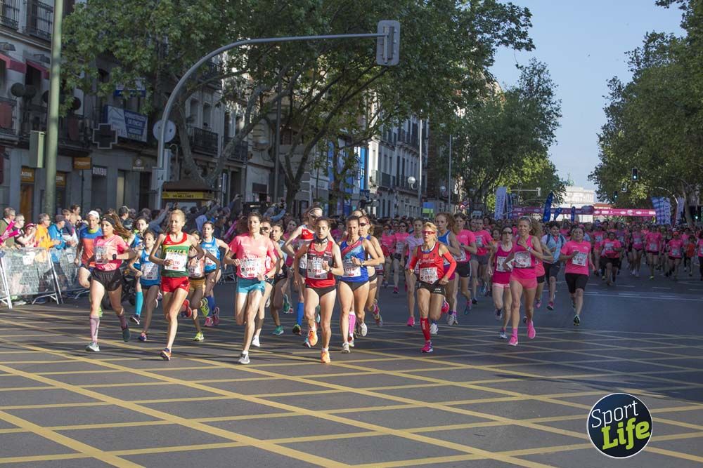 Cabeza de la Carrera de la Mujer de Madrid 2018