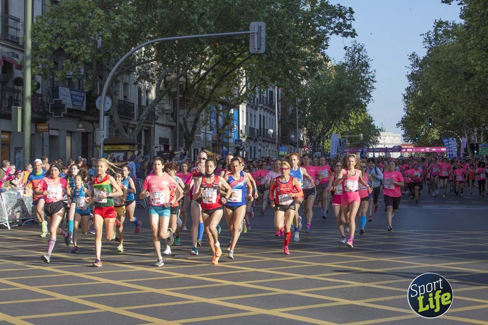 Cabeza de la Carrera de la Mujer de Madrid 2018