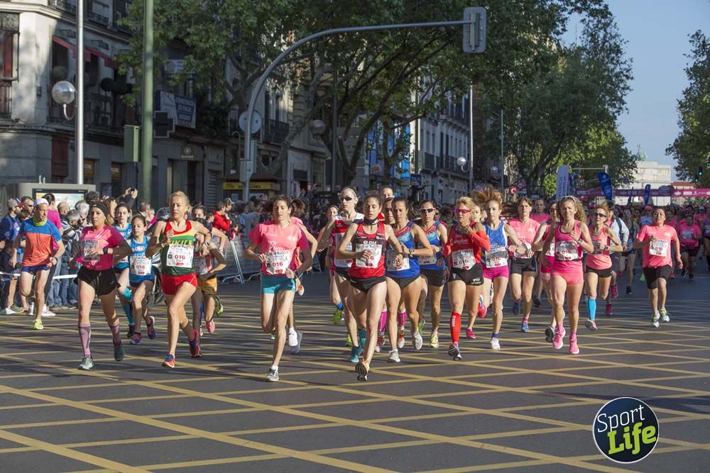 Cabeza de la Carrera de la Mujer de Madrid 2018