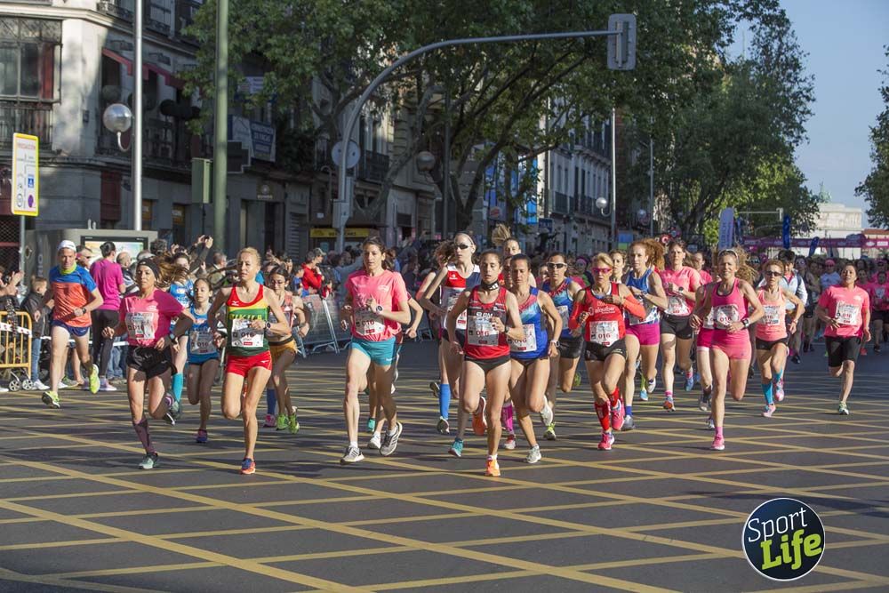 Cabeza de la Carrera de la Mujer de Madrid 2018