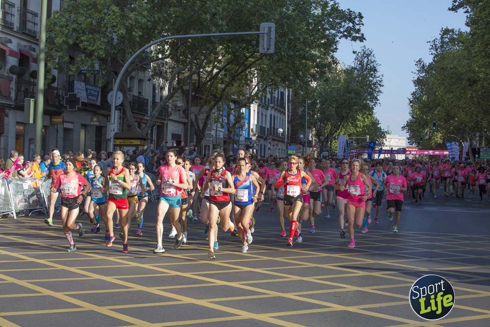 Cabeza de la Carrera de la Mujer de Madrid 2018