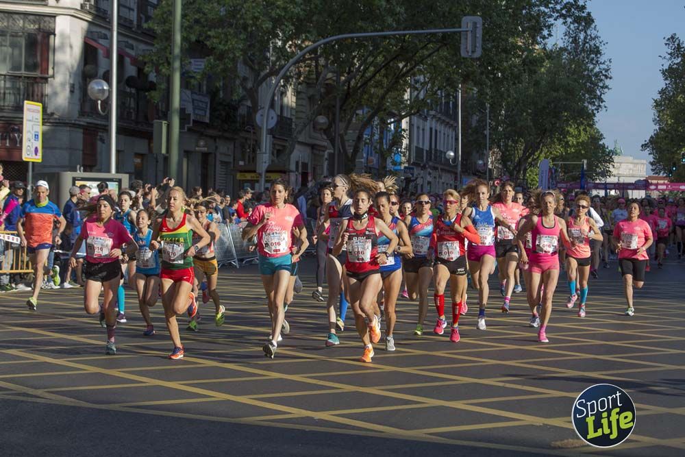 Cabeza de la Carrera de la Mujer de Madrid 2018