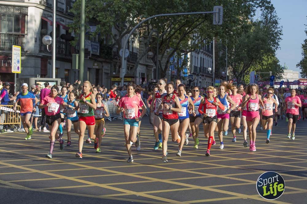 Cabeza de la Carrera de la Mujer de Madrid 2018