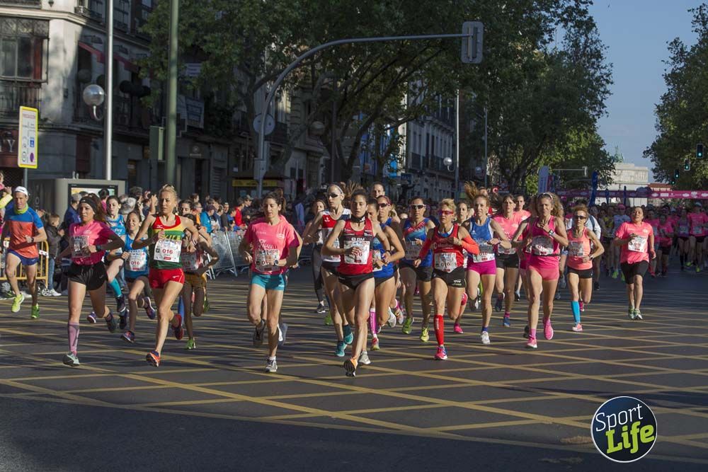 Cabeza de la Carrera de la Mujer de Madrid 2018