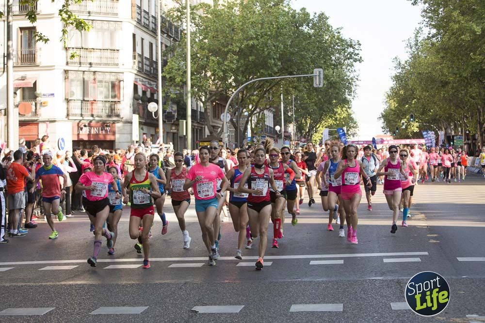 Cabeza de la Carrera de la Mujer de Madrid 2018