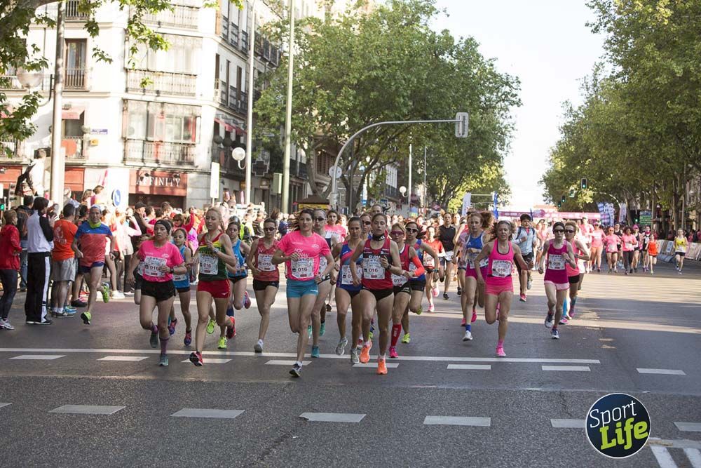 Cabeza de la Carrera de la Mujer de Madrid 2018