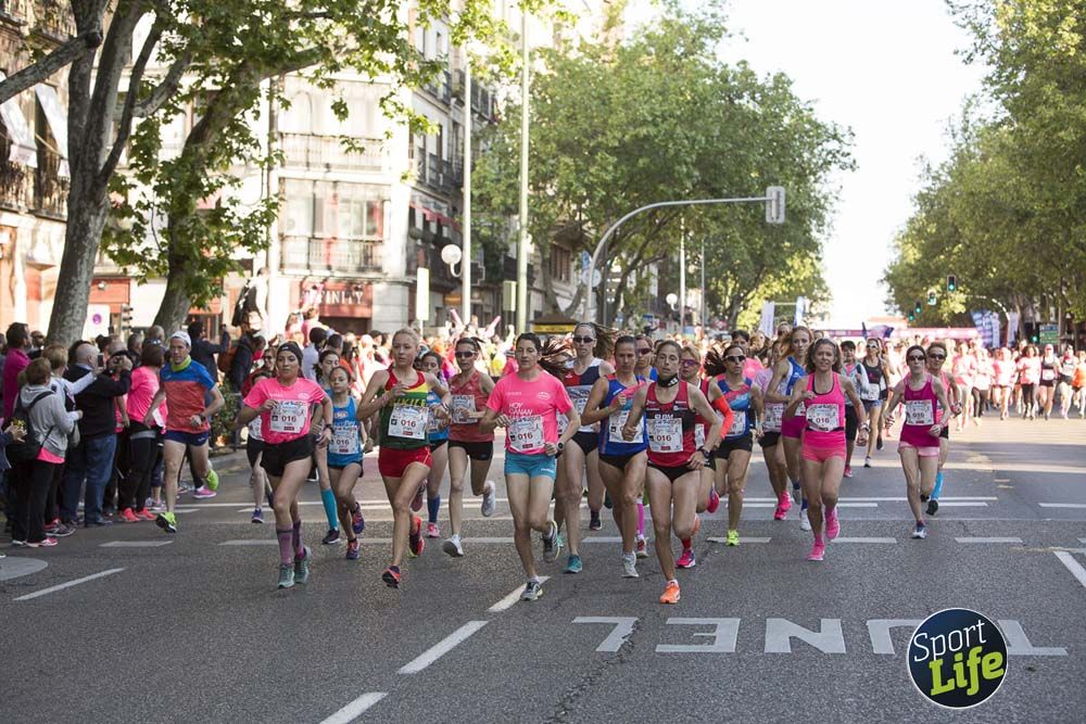 Cabeza de la Carrera de la Mujer de Madrid 2018