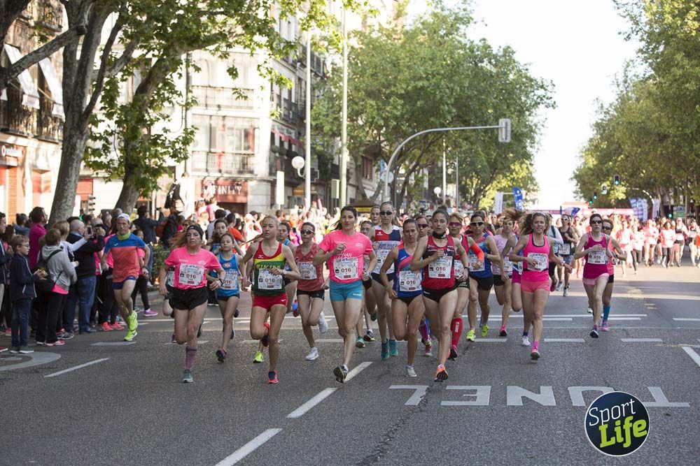 Cabeza de la Carrera de la Mujer de Madrid 2018