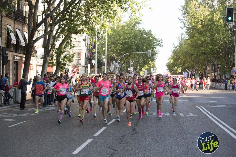 Cabeza de la Carrera de la Mujer de Madrid 2018