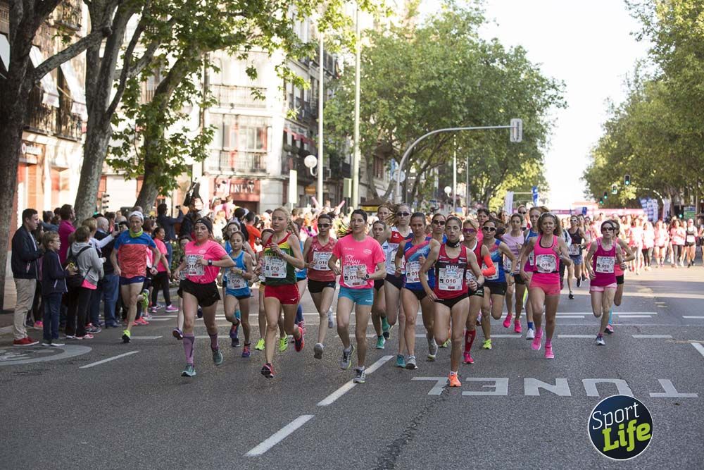 Cabeza de la Carrera de la Mujer de Madrid 2018