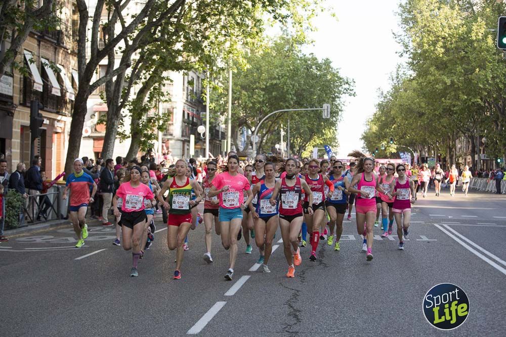 Cabeza de la Carrera de la Mujer de Madrid 2018