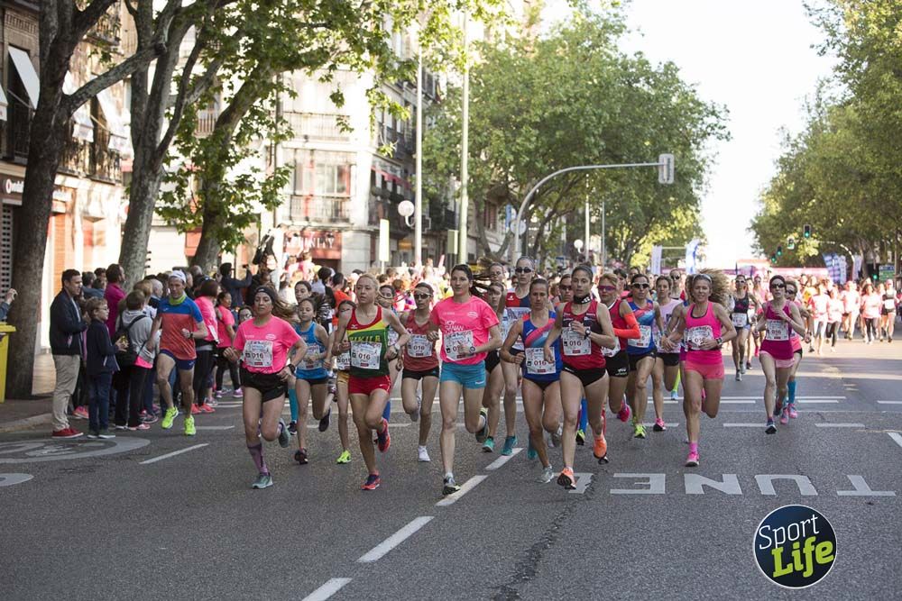Cabeza de la Carrera de la Mujer de Madrid 2018