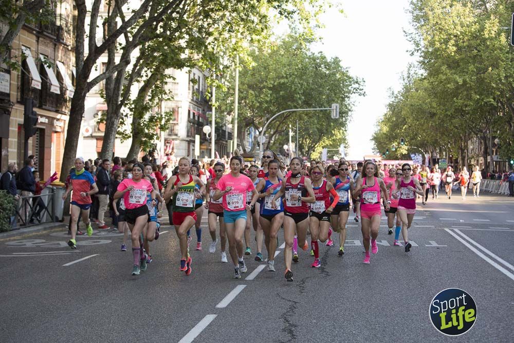 Cabeza de la Carrera de la Mujer de Madrid 2018