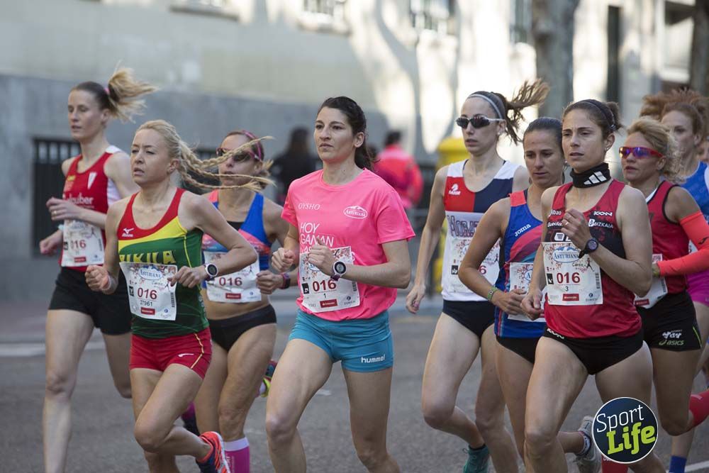 Cabeza de la Carrera de la Mujer de Madrid 2018