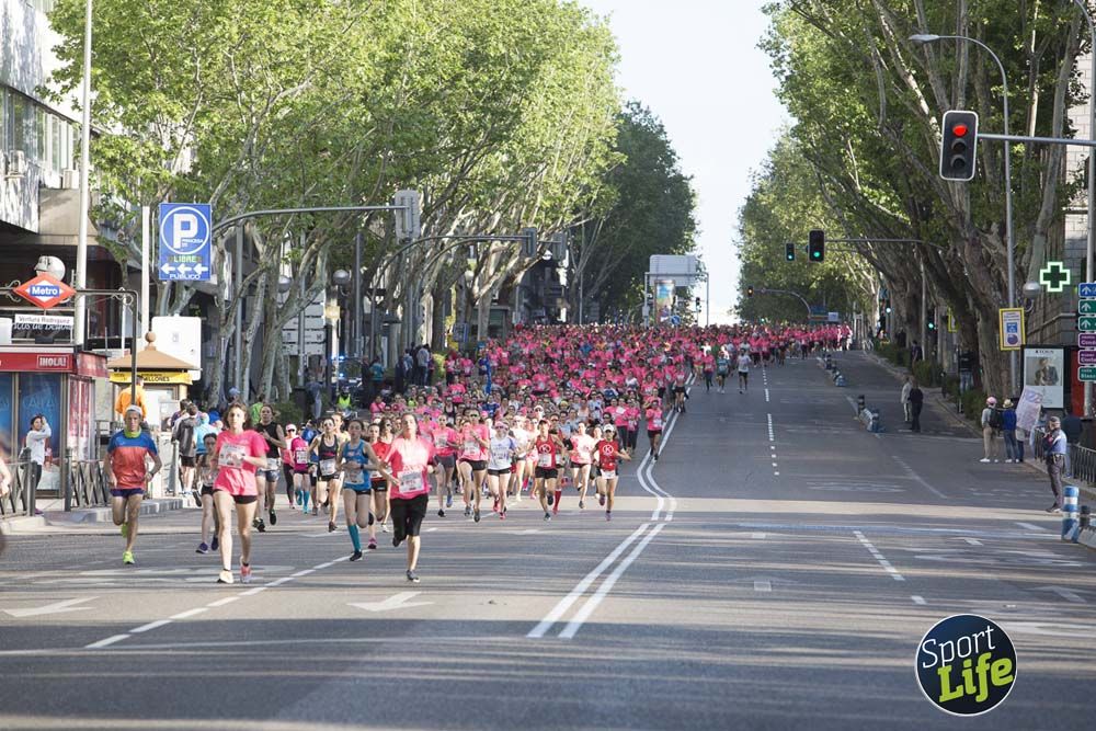 Cabeza de la Carrera de la Mujer de Madrid 2018