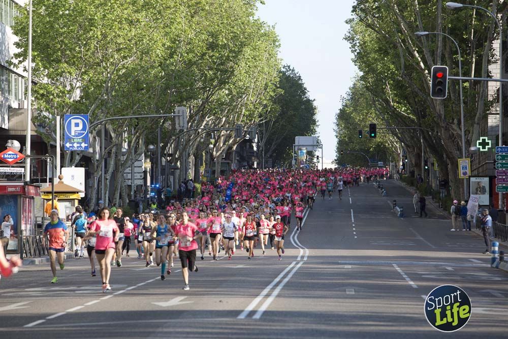 Cabeza de la Carrera de la Mujer de Madrid 2018