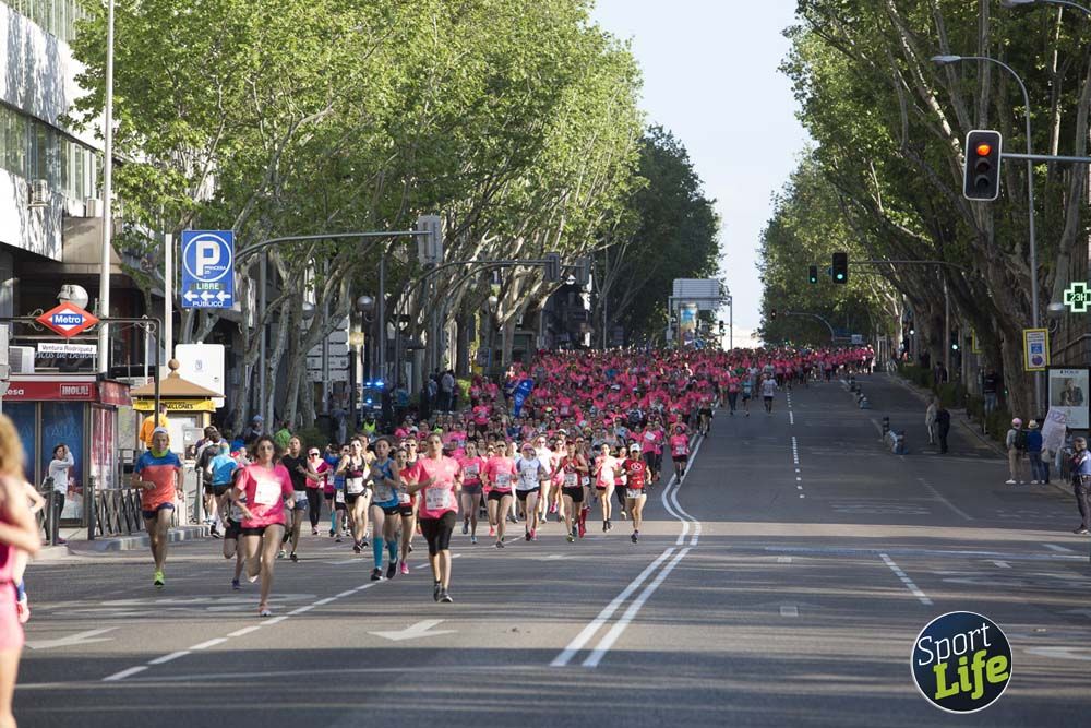 Cabeza de la Carrera de la Mujer de Madrid 2018