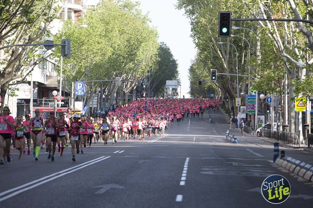 Cabeza de la Carrera de la Mujer de Madrid 2018
