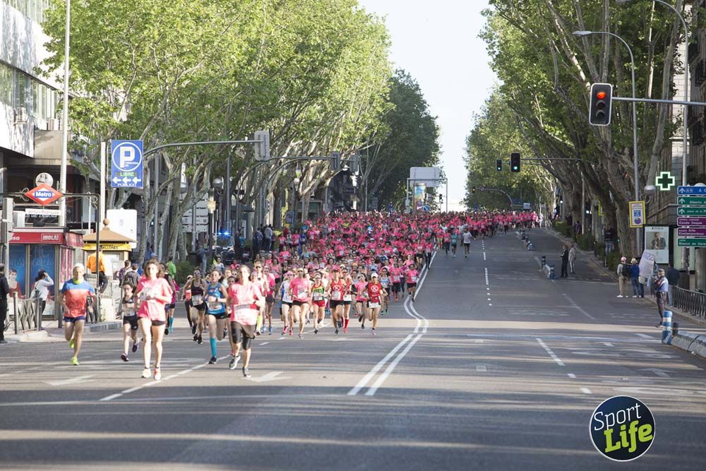 Cabeza de la Carrera de la Mujer de Madrid 2018