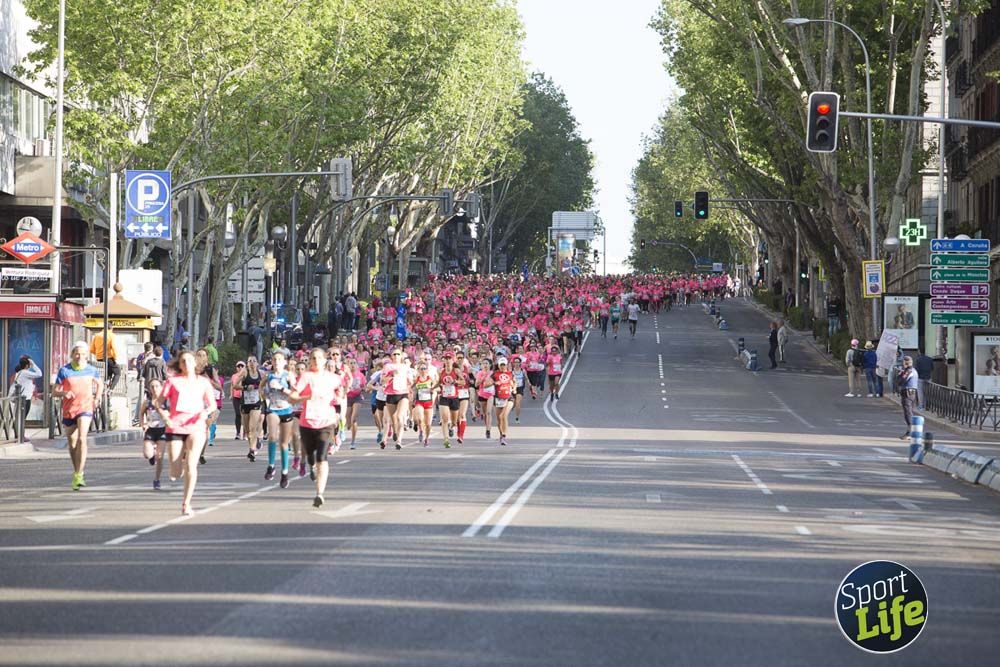 Cabeza de la Carrera de la Mujer de Madrid 2018