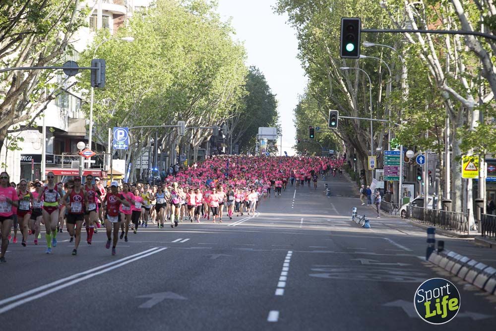 Cabeza de la Carrera de la Mujer de Madrid 2018