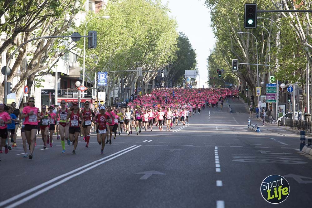 Cabeza de la Carrera de la Mujer de Madrid 2018