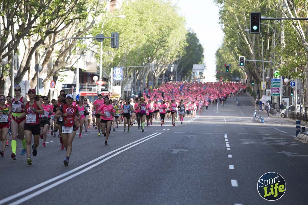Cabeza de la Carrera de la Mujer de Madrid 2018