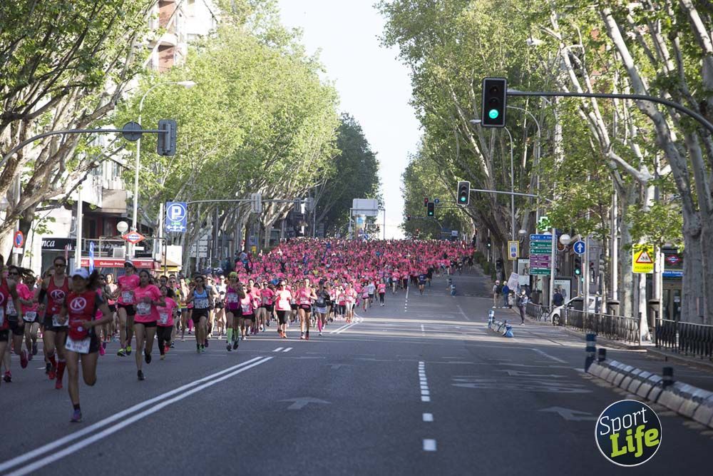 Cabeza de la Carrera de la Mujer de Madrid 2018
