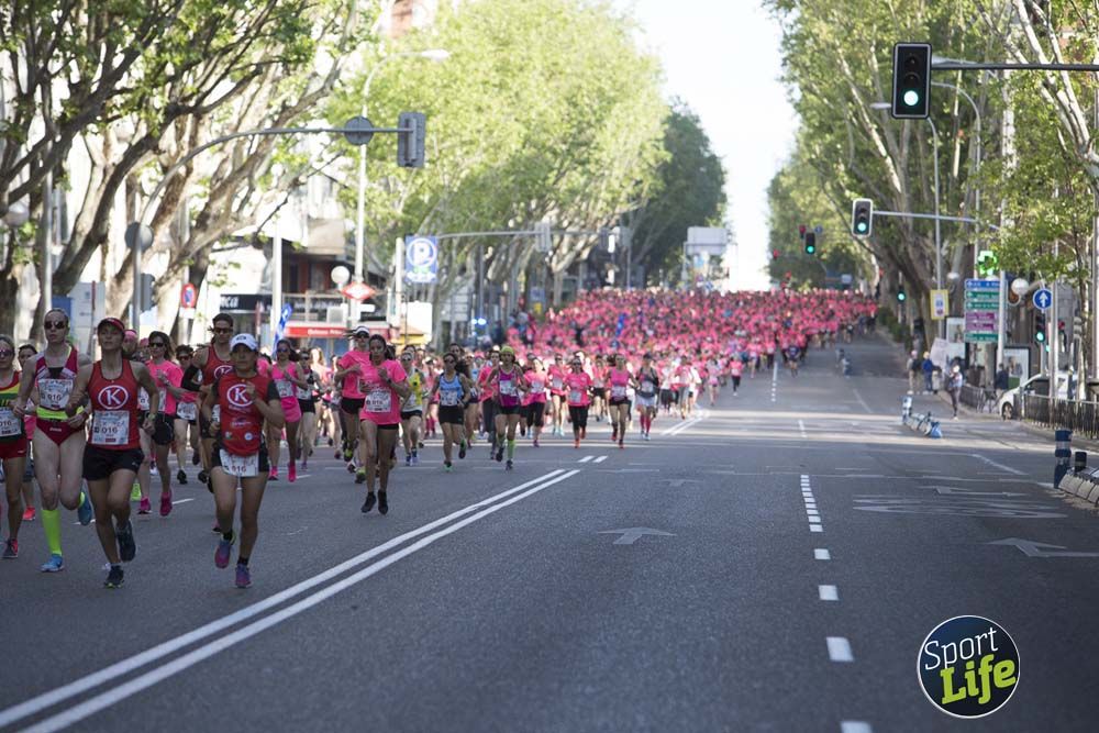 Cabeza de la Carrera de la Mujer de Madrid 2018
