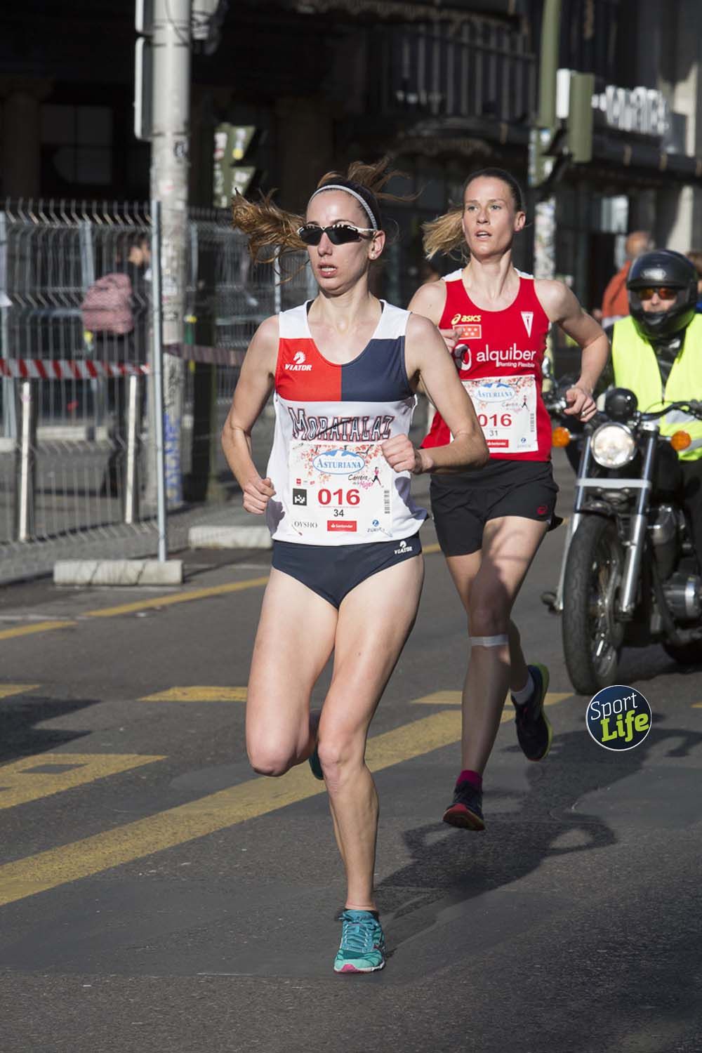 Cabeza de la Carrera de la Mujer de Madrid 2018