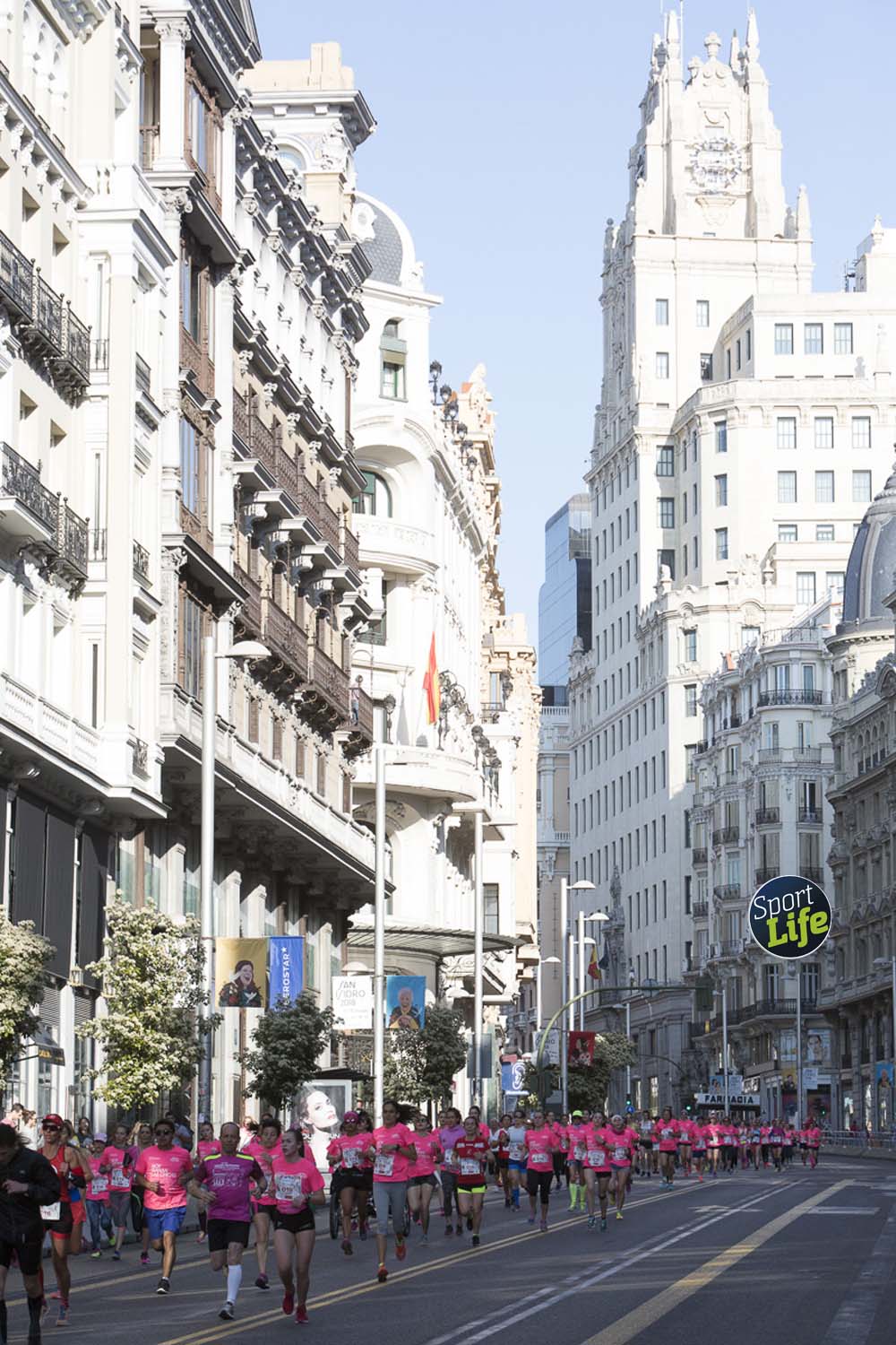 Cabeza de la Carrera de la Mujer de Madrid 2018