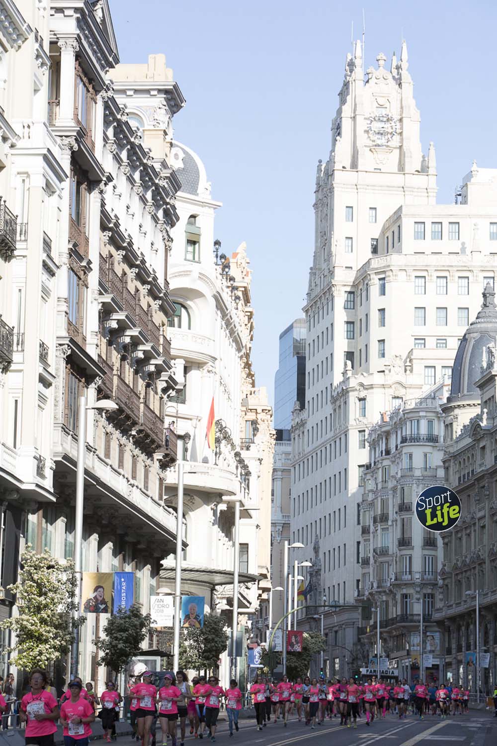 Cabeza de la Carrera de la Mujer de Madrid 2018