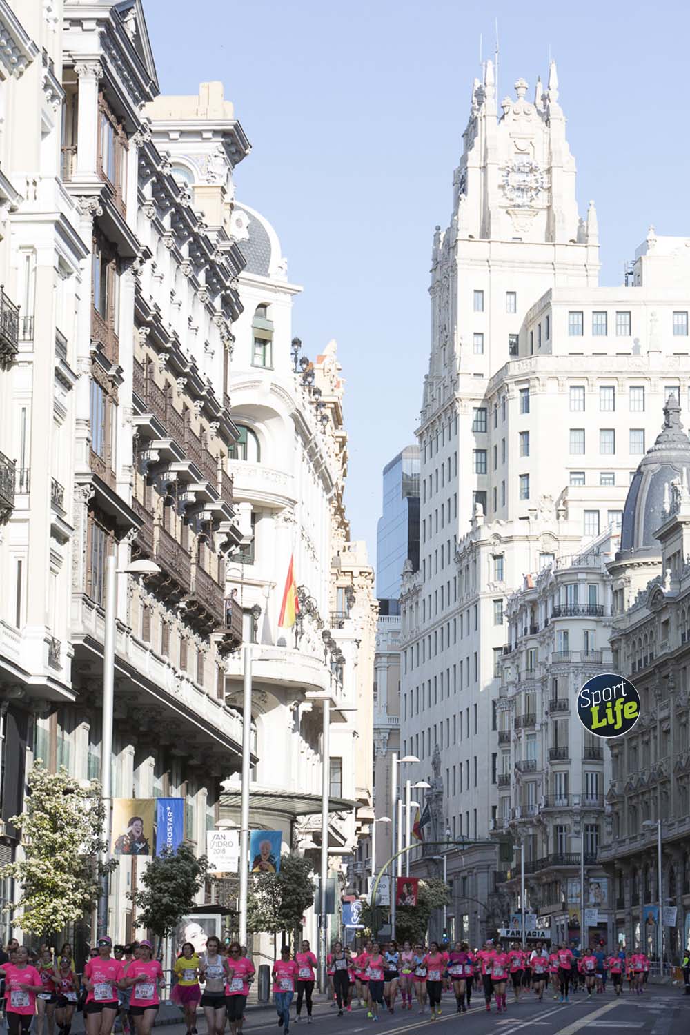 Cabeza de la Carrera de la Mujer de Madrid 2018