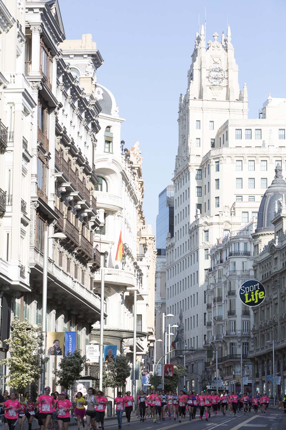 Cabeza de la Carrera de la Mujer de Madrid 2018