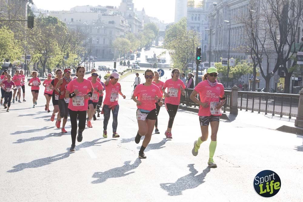 Cabeza de la Carrera de la Mujer de Madrid 2018