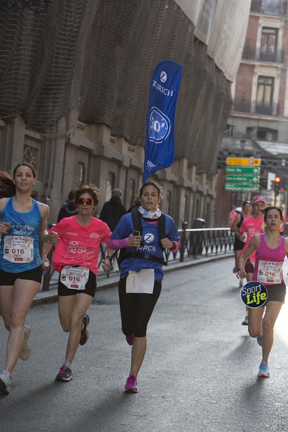 Cabeza de la Carrera de la Mujer de Madrid 2018
