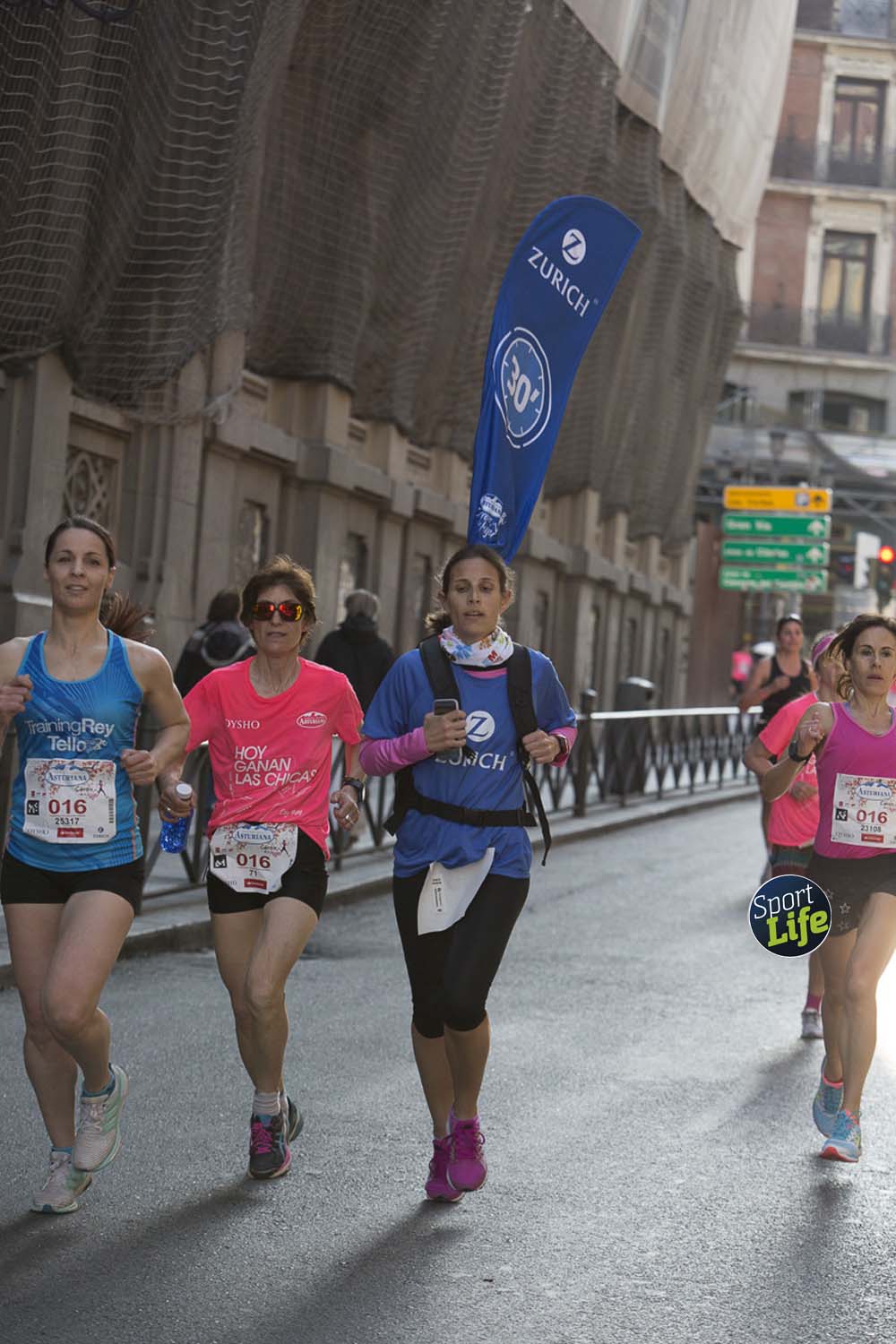 Cabeza de la Carrera de la Mujer de Madrid 2018