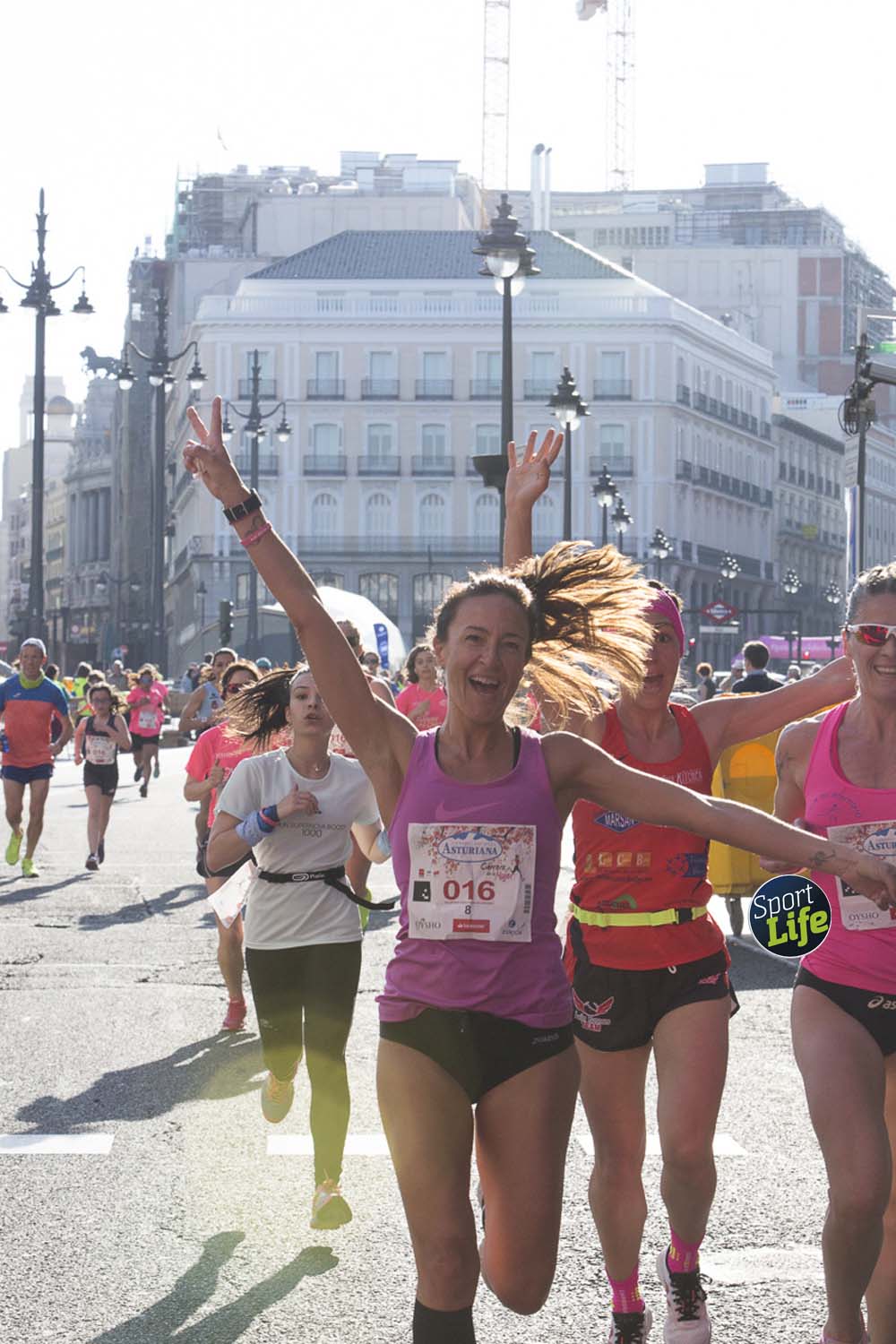 Cabeza de la Carrera de la Mujer de Madrid 2018