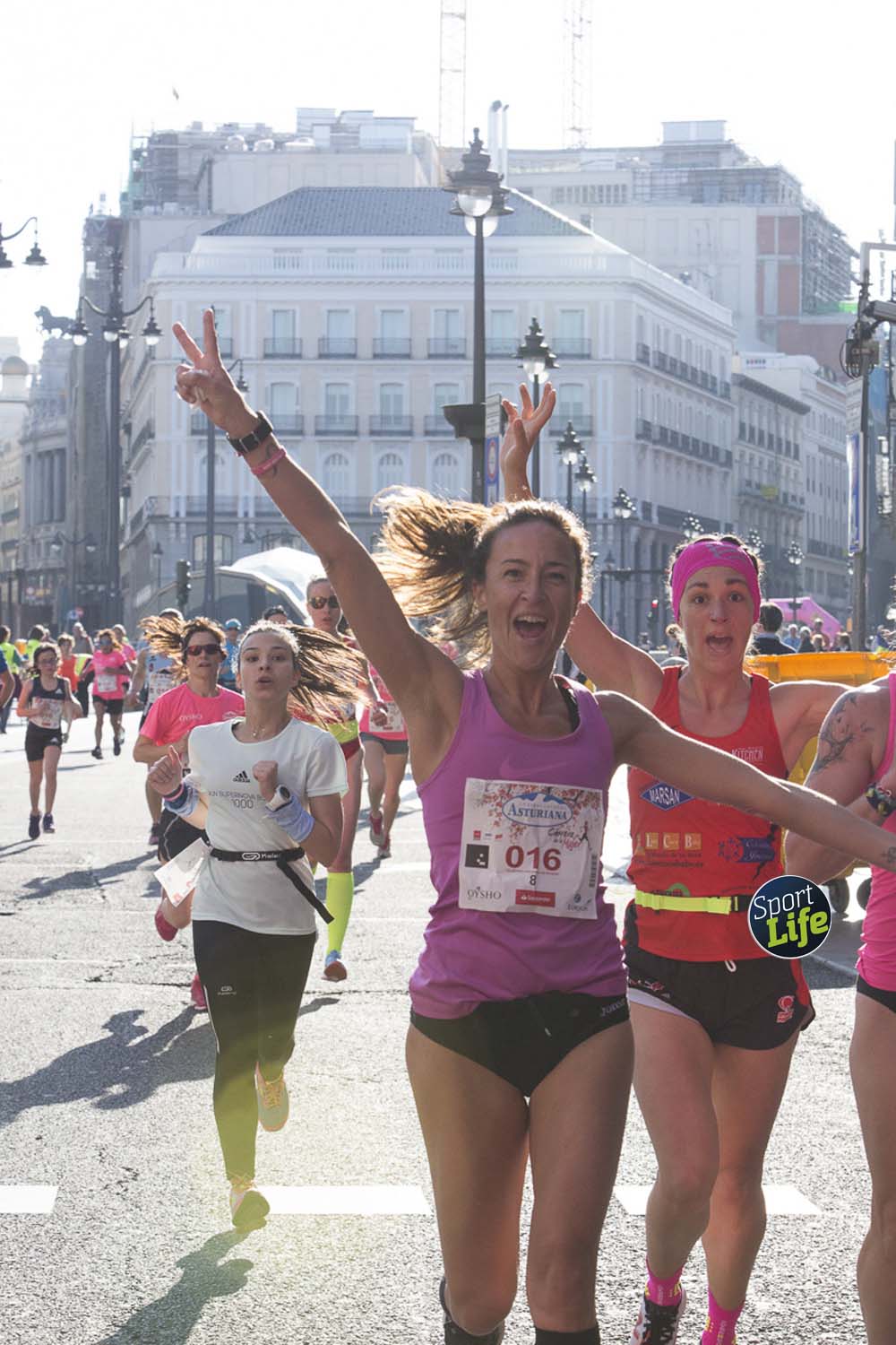 Cabeza de la Carrera de la Mujer de Madrid 2018