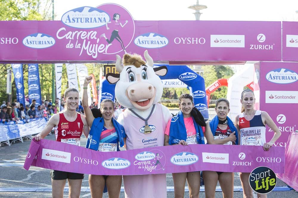 Cabeza de la Carrera de la Mujer de Madrid 2018