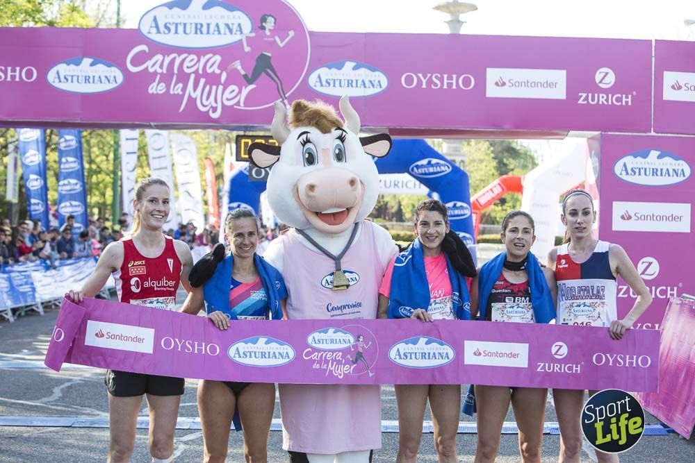 Cabeza de la Carrera de la Mujer de Madrid 2018