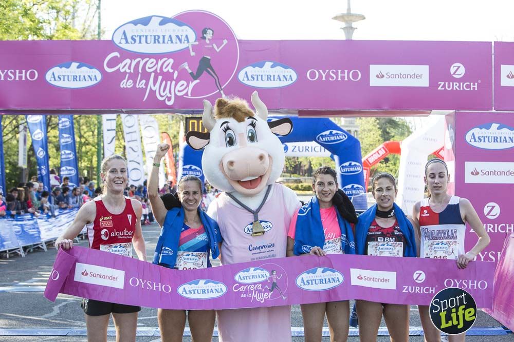 Cabeza de la Carrera de la Mujer de Madrid 2018