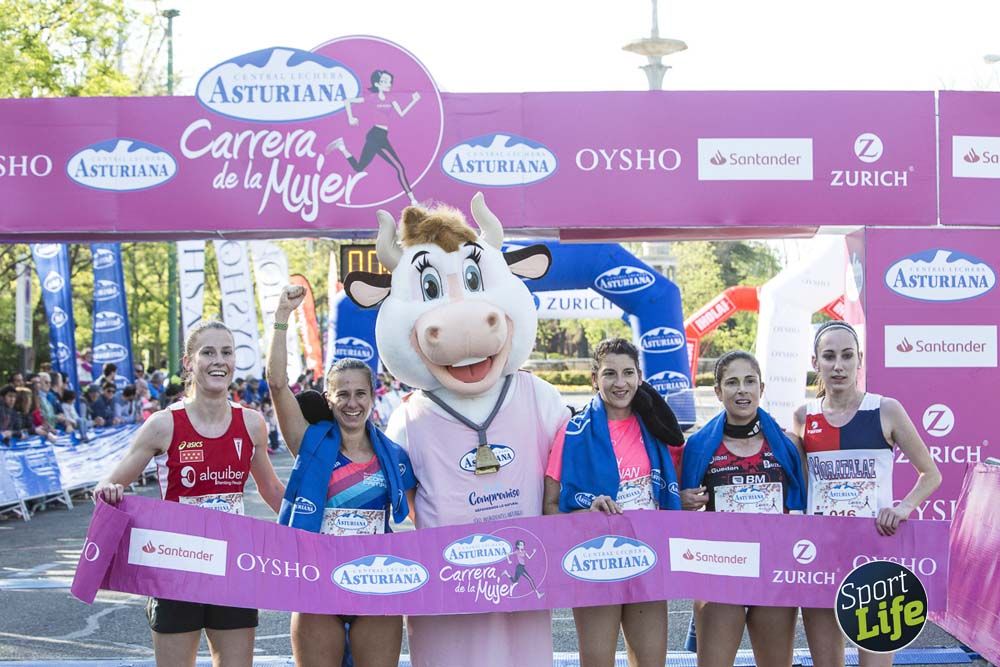 Cabeza de la Carrera de la Mujer de Madrid 2018